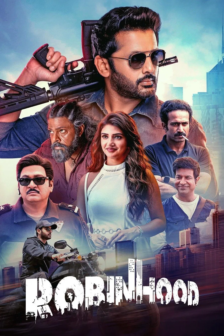 Free Robinhood (2025) (Hindi + Telugu) Dual Audio UnCut South Movie HD ESub – FILMY4WEP