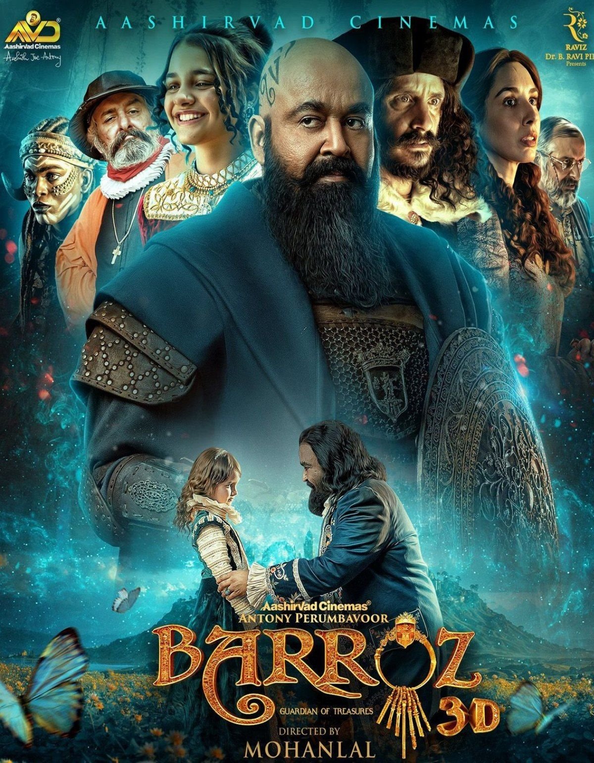 Free Barroz – Guardian of Treasures (2024) (Hindi + Malayalam) Dual Audio UnCut South Movie HD ESub – FILMY4WEP