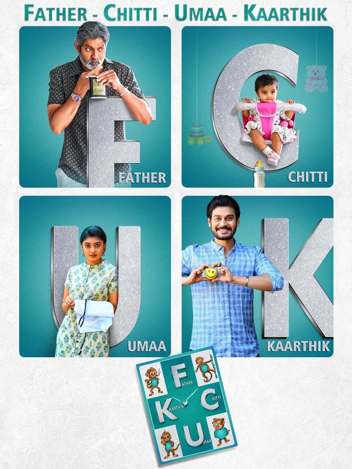Free FCUK – (Father Chitti Umaa Kaarthik) (2021) (Hindi + Telugu) Dual Audio UnCut South Movie HD ESub – FILMY4WEP