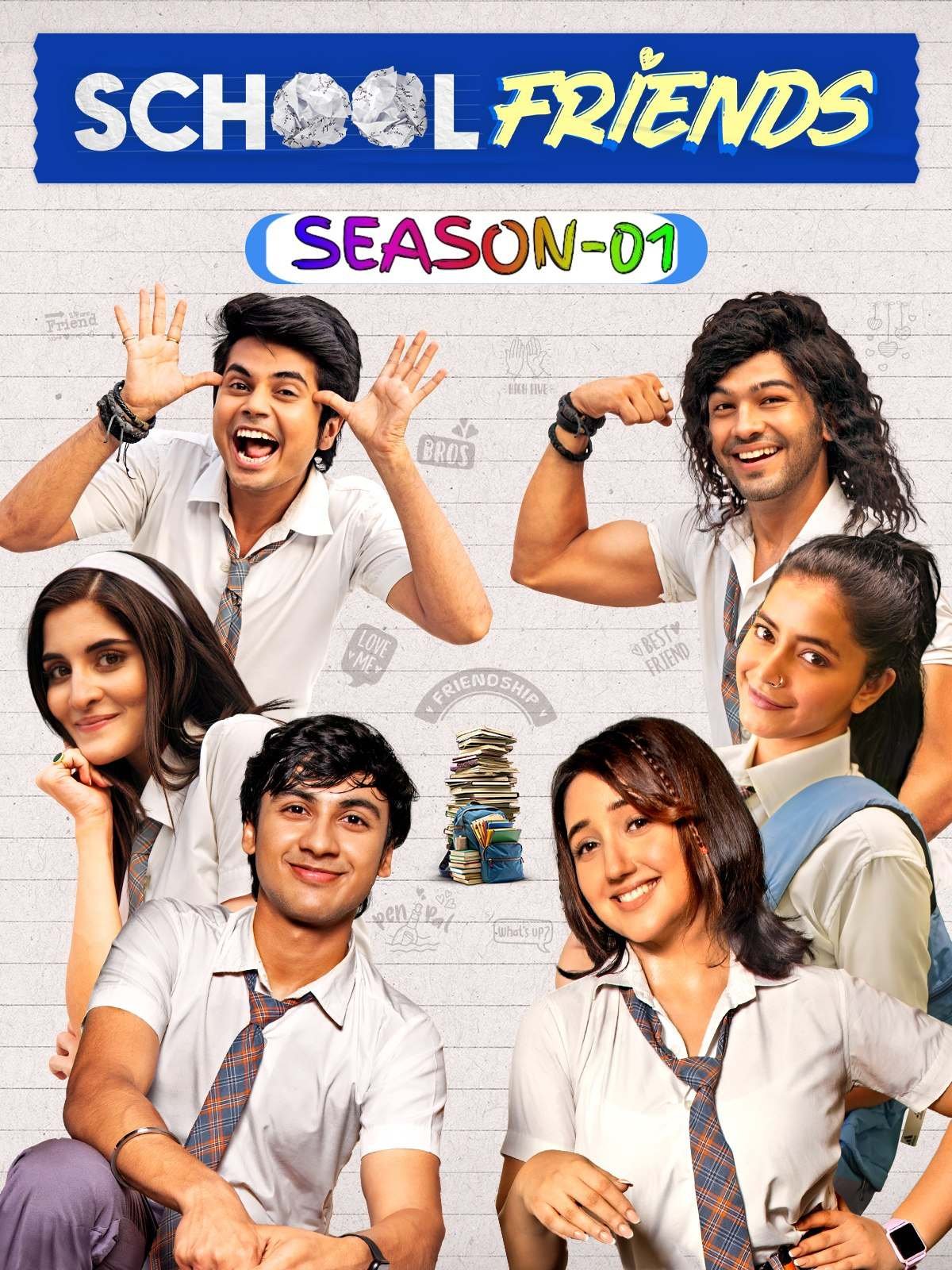 Free School Friends S03 (2025) Hindi Completed Web Series HEVC ESub – FILMY4WEP