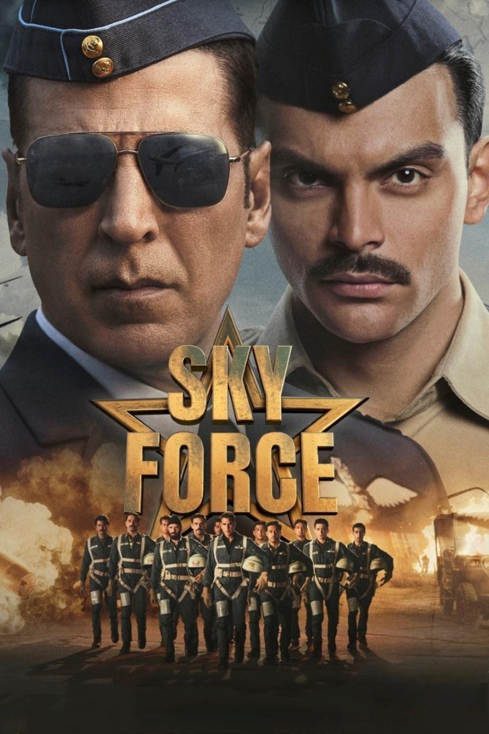 Free Sky Force (2025) Bollywood Hindi Movie HD ESub – FILMY4WEP