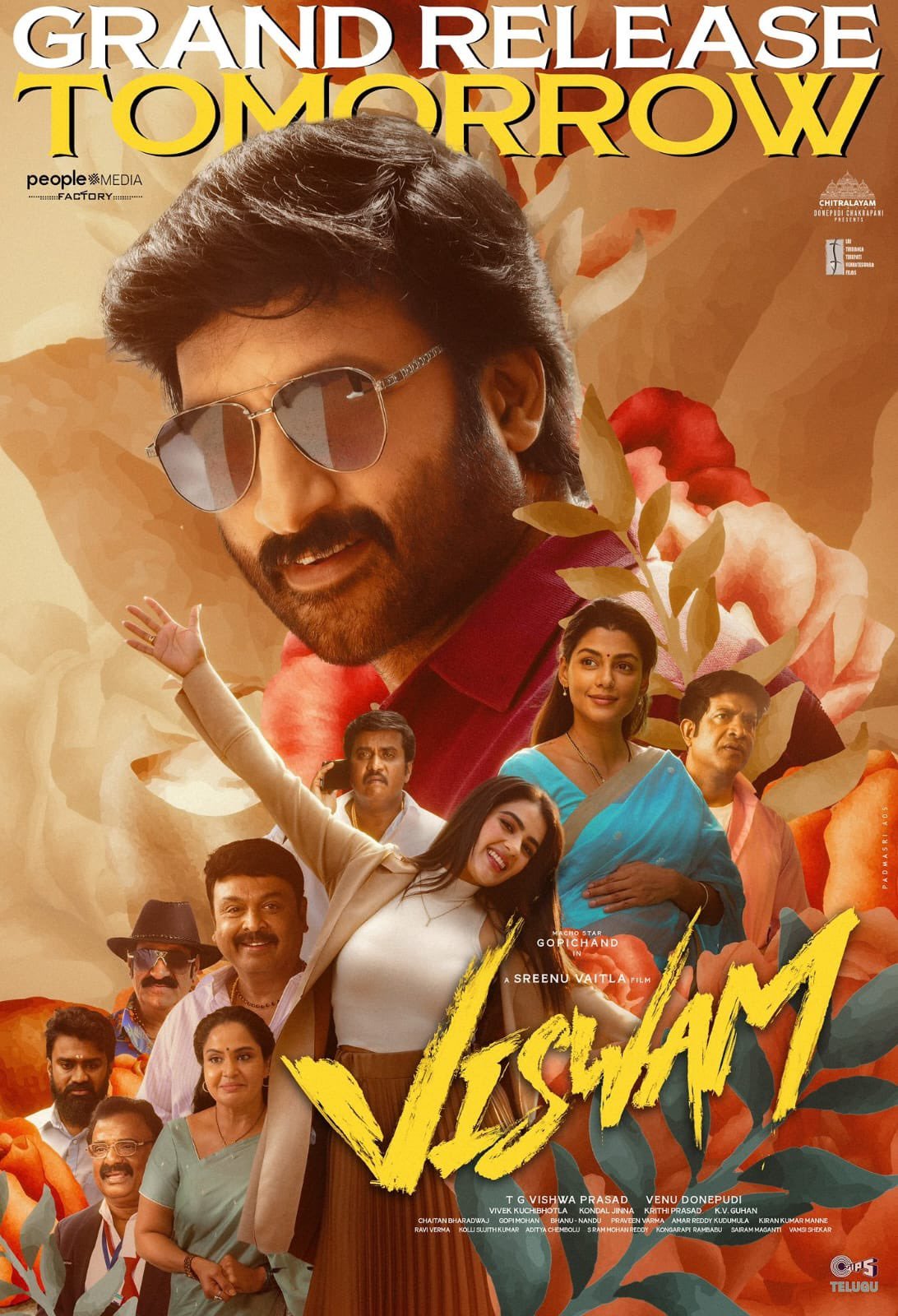 Free Viswam Movie Downloads (2024) Hindi (HQ Dub) Movie CAMRip – FILMY4WEP